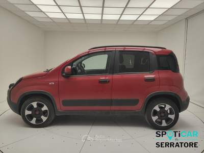 Fiat Panda Panda III 2021 Cross Panda 1.0 firefly hybrid Cross s&s 70cv 5p.ti Rosso usata Erba