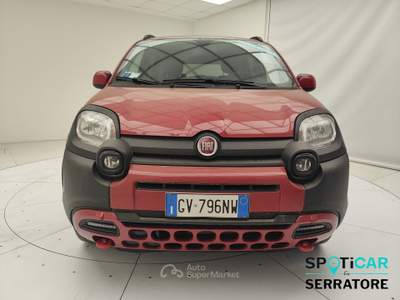 Fiat Panda Panda III 2021 Cross Panda 1.0 firefly hybrid Cross s&s 70cv 5p.ti Rosso usata Erba