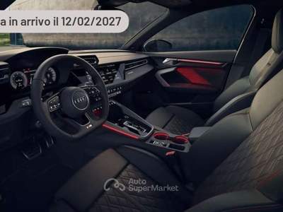 Audi S3 S3 SPB TFSI quattro S tronic sport attitude Argento usata Pieve di Cento