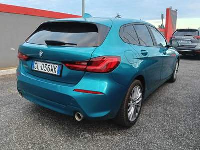 BMW Serie 1 120i 120i 5P BUSINESS ADVANCED VIRTUAL NAVI LED PRIVACY Blu/Azzurro usata Pomezia