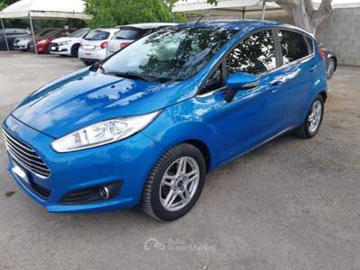 Ford Fiesta 1.5 TDCi 75CV 5p. Titanium Blu/Azzurro usata Soleto