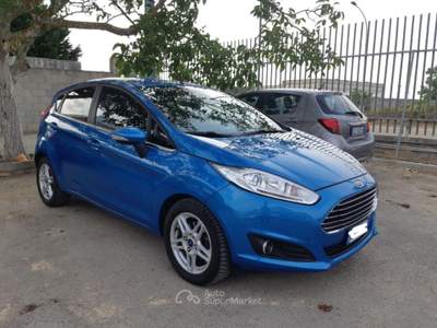 Ford Fiesta 1.5 TDCi 75CV 5p. Titanium Blu/Azzurro usata Soleto