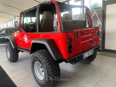 Jeep Wrangler Meccanica con Volumetrico Rosso usata larciano