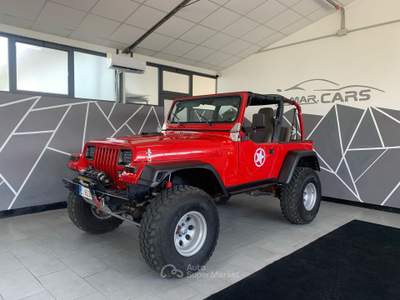 Jeep Wrangler Meccanica con Volumetrico Rosso usata larciano