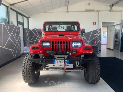 Jeep Wrangler Meccanica con Volumetrico Rosso usata larciano