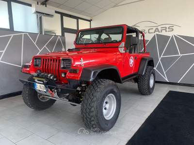 Jeep Wrangler Meccanica con Volumetrico Rosso usata larciano