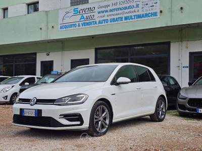 Volkswagen Golf GOLF 7.5 1.6 TDI 115cv R-LINE  Bianco usata Pesaro