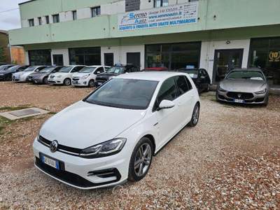 Volkswagen Golf GOLF 7.5 1.6 TDI 115cv R-LINE  Bianco usata Pesaro