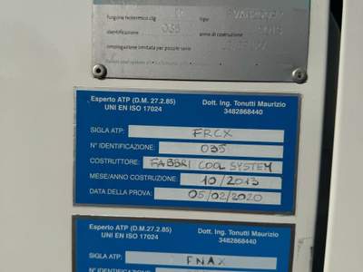 Fiat Ducato COIBENTATO CON FRIGO DOPPIA TEMPERATURA FNAX Bianco usata Venezia