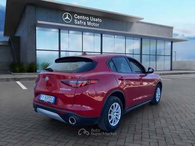 Alfa Romeo Stelvio 2.2 Turbodiesel 190 CV AT8 Q4 Business Rosso usata Rende
