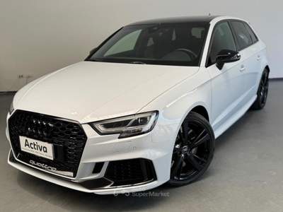 Audi RS 3 RS3 Sportback 2.5 tfsi quattro s-tronic Argento usata Trento