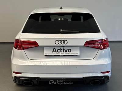 Audi RS 3 RS3 Sportback 2.5 tfsi quattro s-tronic Argento usata Trento