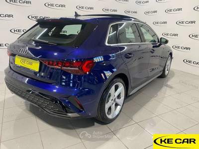 Audi A3 SPB 35 TDI S tronic S line RESTYLING TETTO PROMO Blu/Azzurro usata Santarcangelo di Romagna