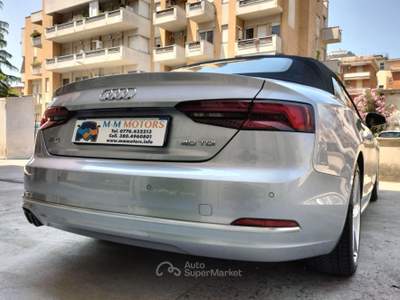 Audi A5 Cabrio 40 TDI S tronic Business Sport *UFFICIALE* Argento usata Cassino