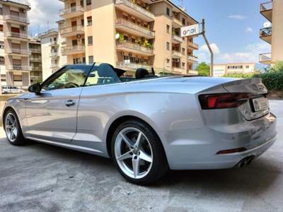 Audi A5 Cabrio 40 TDI S tronic Business Sport *UFFICIALE* Argento usata Cassino