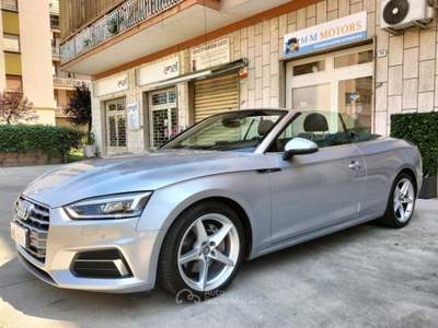 Audi A5 Cabrio 40 TDI S tronic Business Sport *UFFICIALE* Argento usata Cassino