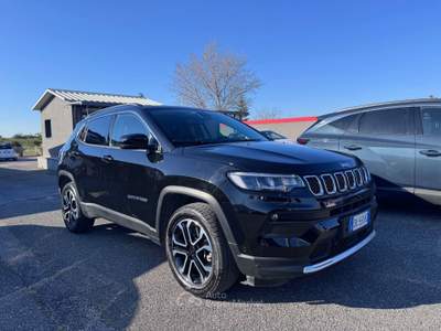 Jeep Compass 1.3 T4 190CV PHEV AT6 4xe Limited CAMERA NAVI Nero usata Pomezia