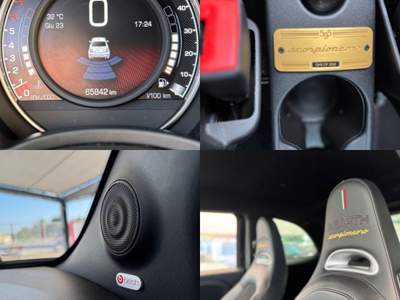 Abarth 595 1.4 Turbo T-Jet 165cv Scorpioneoro Nero usata Castellaneta