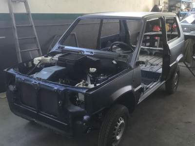 Fiat Panda PARI AL NUOVO Blu/Azzurro usata Castelli Calepio