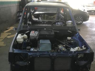 Fiat Panda PARI AL NUOVO Blu/Azzurro usata Castelli Calepio