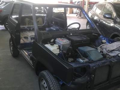 Fiat Panda PARI AL NUOVO Blu/Azzurro usata Castelli Calepio