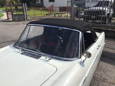 Fiat 124 1200 CABRIO Bianco usata Castelli Calepio