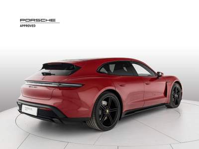 Porsche Taycan GTS Sport Turismo Rosso usata Milano