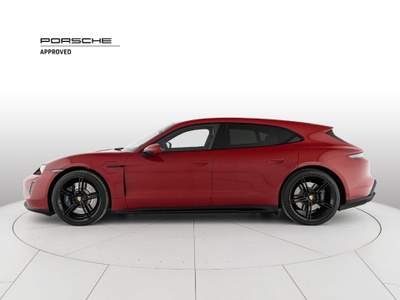 Porsche Taycan GTS Sport Turismo Rosso usata Milano