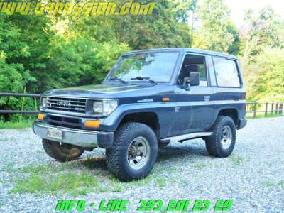 Toyota Land Cruiser Cinesino 2.4 LJ70 VX - MOTORE NUOVO 30.ooo Km Grigio usata Cossato