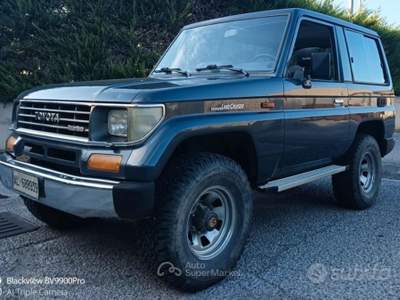 Toyota Land Cruiser Cinesino 2.4 LJ70 VX - MOTORE NUOVO 30k Grigio usata COSSATO