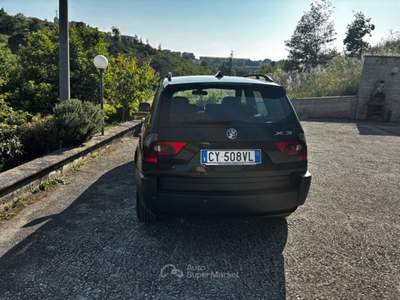 BMW X3 BMW X3 4X4 Nero usata Potenza