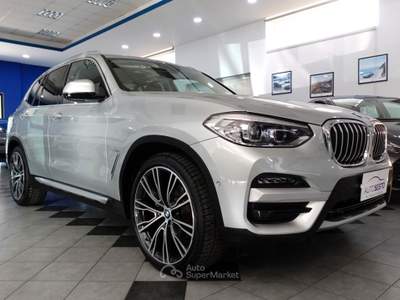 BMW X3 2.0d 190 CV XDRIVE20d MHEV 48V XLINE Argento usata Carlentini