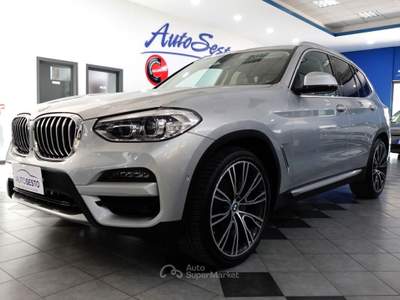 BMW X3 2.0d 190 CV XDRIVE20d MHEV 48V XLINE Argento usata Carlentini