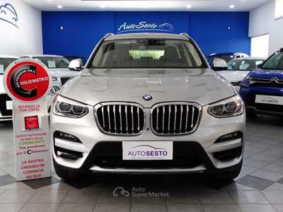 BMW X3 2.0d 190 CV XDRIVE20d MHEV 48V XLINE Argento usata Carlentini