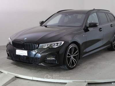 BMW Serie 3 320d d 48V Touring Msport Nero usata Paruzzaro BMW Serie 3 320d d 48V Touring Msport Nero usata Paruzzaro
