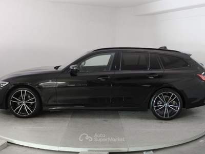 BMW Serie 3 320d d 48V Touring Msport Nero usata Paruzzaro