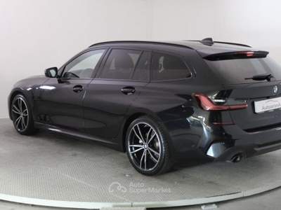BMW Serie 3 320d d 48V Touring Msport Nero usata Paruzzaro
