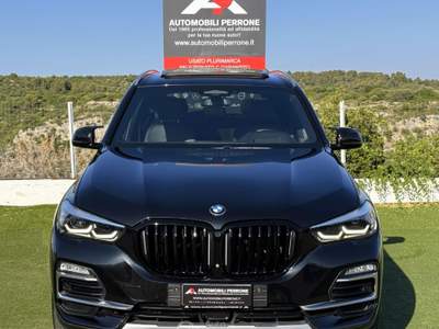 BMW X5 XDrive 30d X-Line (Tetto/APP/Pelle/Headup/Retro) Nero usata Castellaneta
