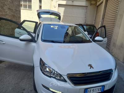 Peugeot 308 auto unico proprietario Bianco usata Monopoli
