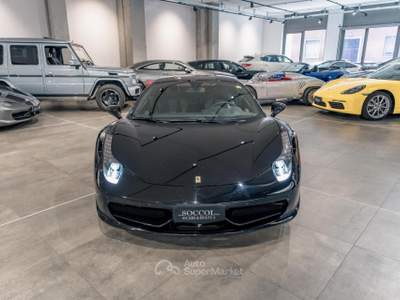 Ferrari 458 Italia DCT*Uff Italia*LED*Carbonio*Service Ferrari Nero usata MILANO