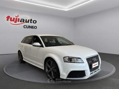 Audi RS 3 RS3 Sportback 2.5 tfsi quattro s-tronic Bianco usata Cuneo