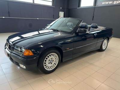BMW Serie 3 320i 320 i Cabrio ASI/RESTAURO CONSERVATIVO/TARGHE D'EPOCA! Blu/Azzurro usata Botticino