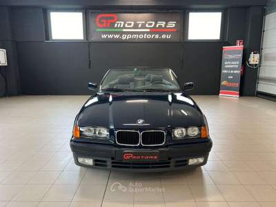 BMW Serie 3 320i 320 i Cabrio ASI/RESTAURO CONSERVATIVO/TARGHE D'EPOCA! Blu/Azzurro usata Botticino