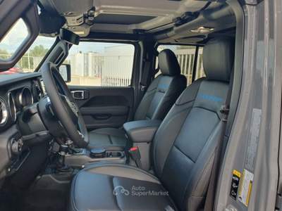 Jeep Wrangler Unlimited 2.0 PHEV ATX 4xe Rubicon Km0 Grigio usata Monopoli