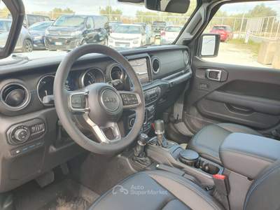 Jeep Wrangler Unlimited 2.0 PHEV ATX 4xe Rubicon Km0 Grigio usata Monopoli