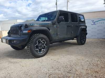 Jeep Wrangler Unlimited 2.0 PHEV ATX 4xe Rubicon Km0 Grigio usata Monopoli