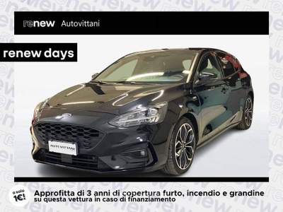 Ford Focus Focus 5 Porte 1.0 EcoB. 125cv ST-Line e-Sh. Motore NUOVO Nero usata Como