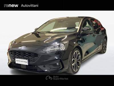 Ford Focus Focus 5 Porte 1.0 EcoB. 125cv ST-Line e-Sh. Motore NUOVO Nero usata Como