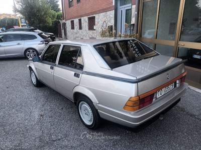 Alfa Romeo 75 1.8t PRIMA SERIE TARGHE ORIGINALI Bianco usata Leini