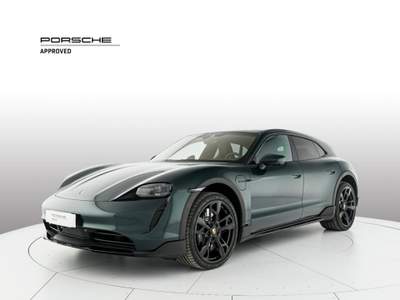 Porsche Taycan 4S Cross Turismo Verde usata Milano
